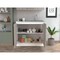 Tuhome Napoles Utility Sink with Cabinet One Shelf, Double Door Cabinet, Smokey Oak/Light Gray MIZ6558 - alternate 6